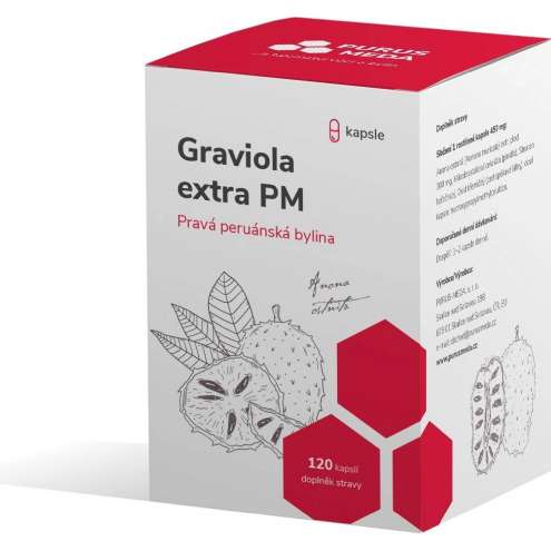 PM Graviola Extra 120 kapslí